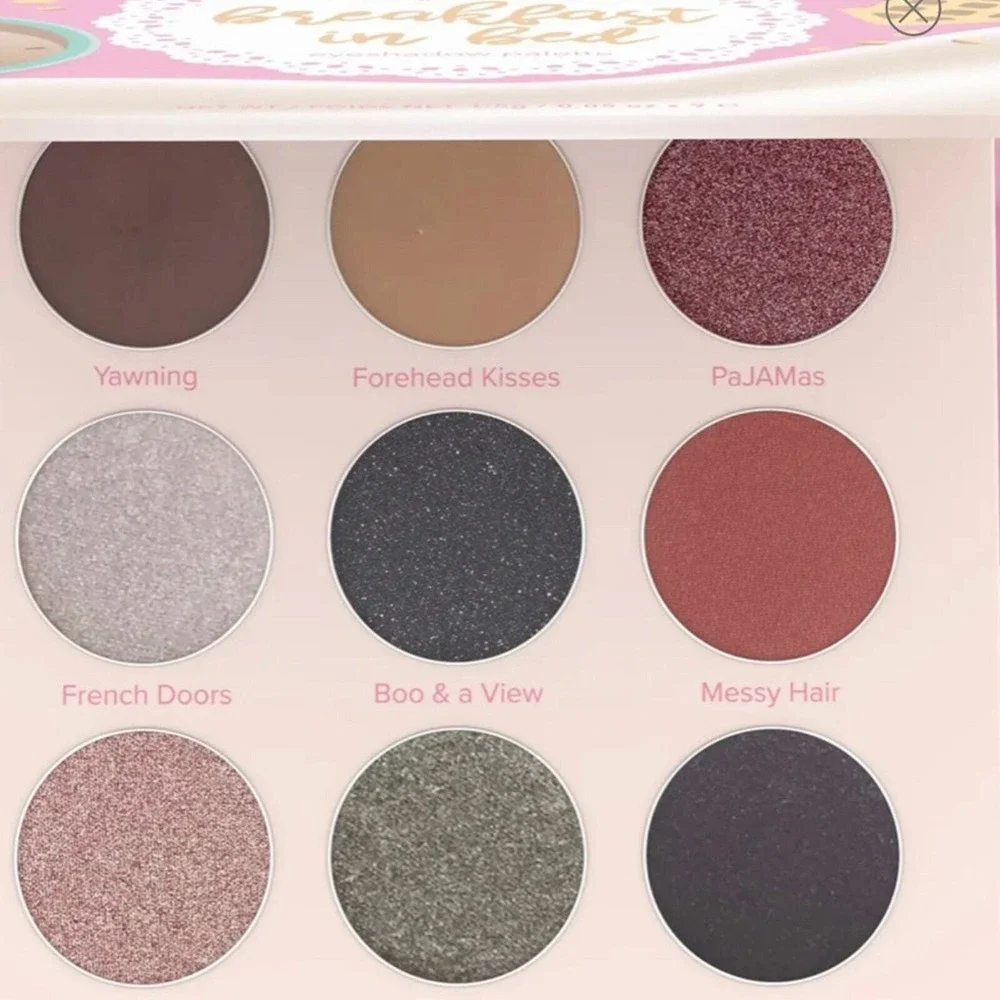 Beauty Bakerie Breakfast in Bed Eyeshadow Palette Muted Neutrals‎ Matte Shimmer